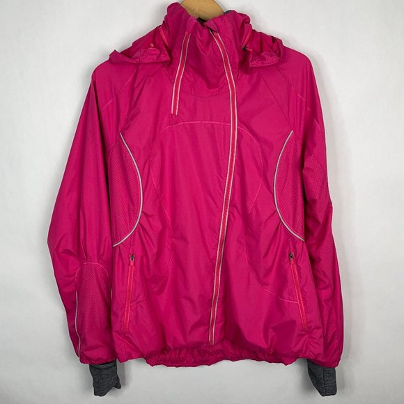 Lululemon Run Inspire Jacket Senorita Pink Wind - Picture 3 of 5